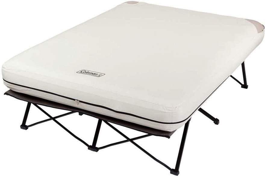 Coleman Camping Cot, Air Mattress, and Pump Combo