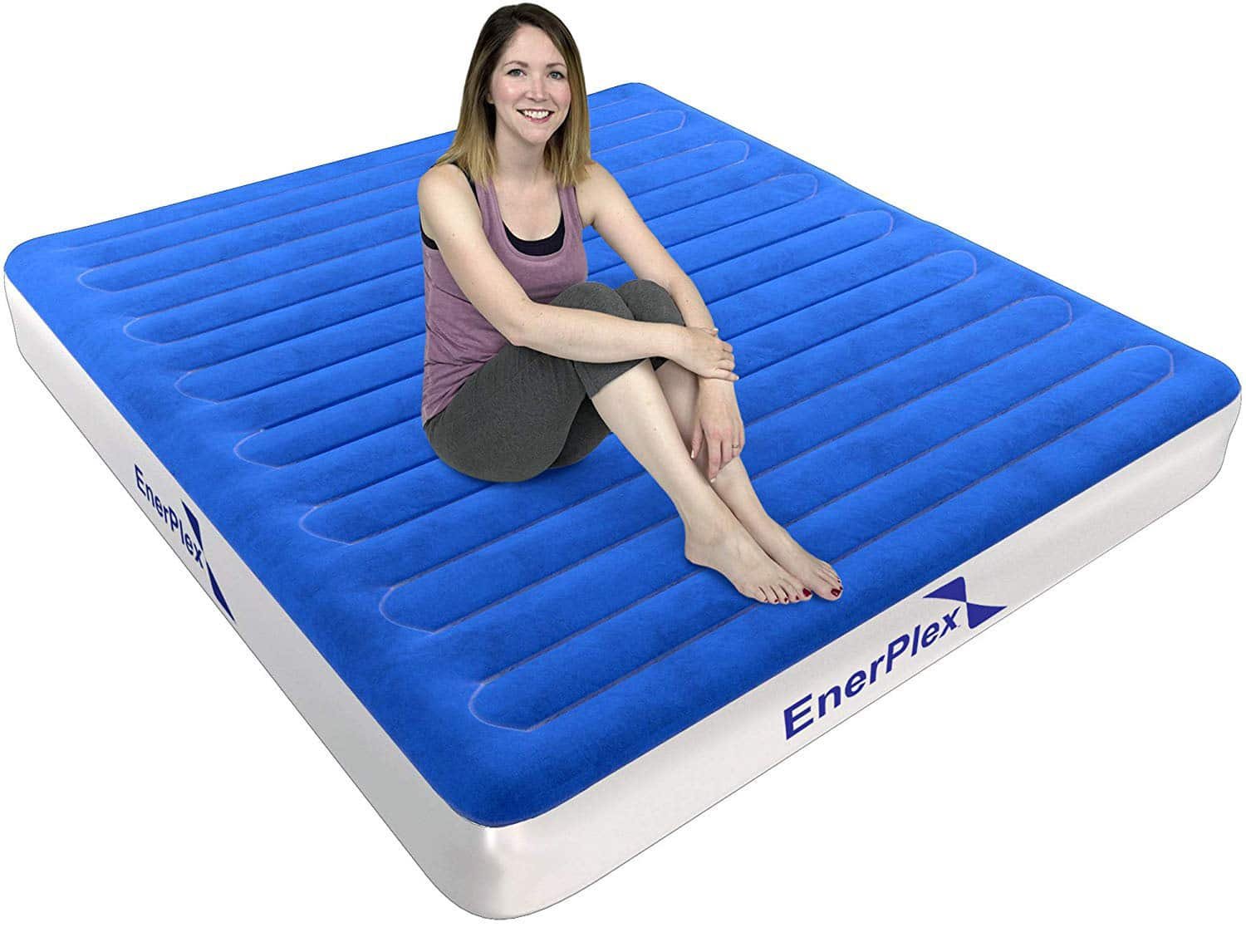 EnerPlex High Speed Wireless Queen Air Mattress for Camping