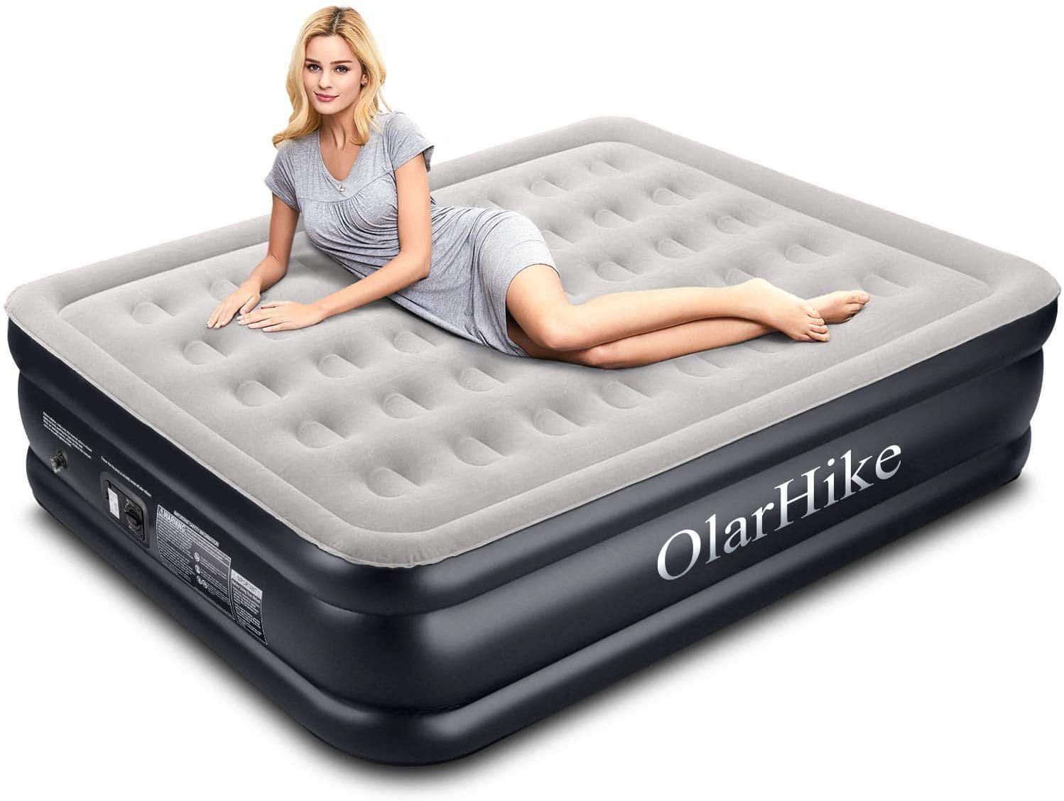 OlarHike Queen Air Mattress with Built-in Pump