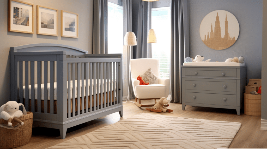 A high quality baby crib