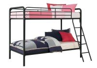 DHP Twin Over Twin Metal Bunk Bed