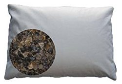 Beans72 Organic Buckwheat Pillow - Japanese Size (14 inches x 20 inches)