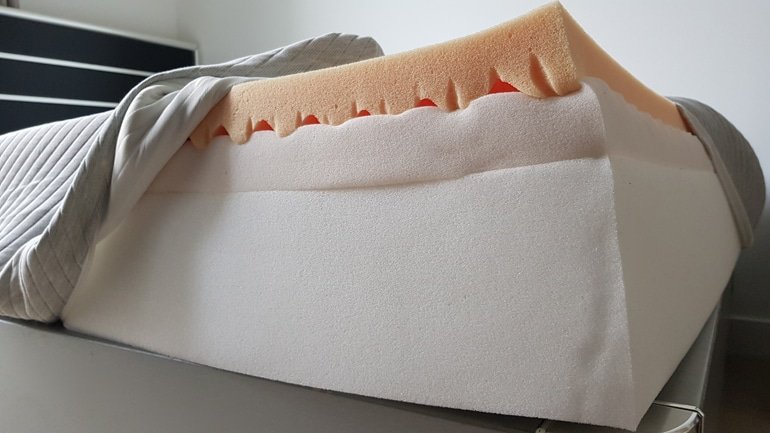 Leesa mattress layers