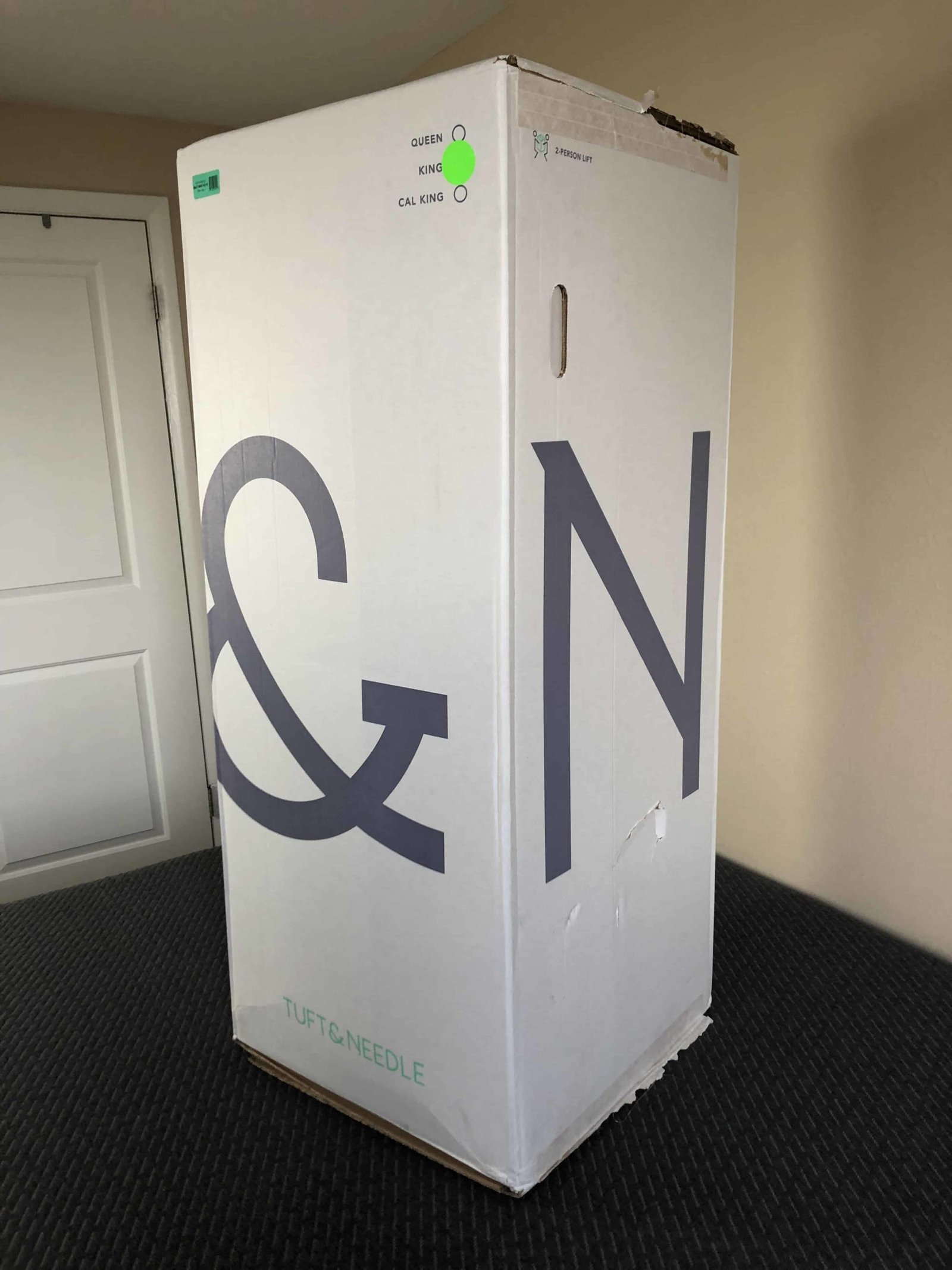 Tuft and Needle Mint mattress in a box