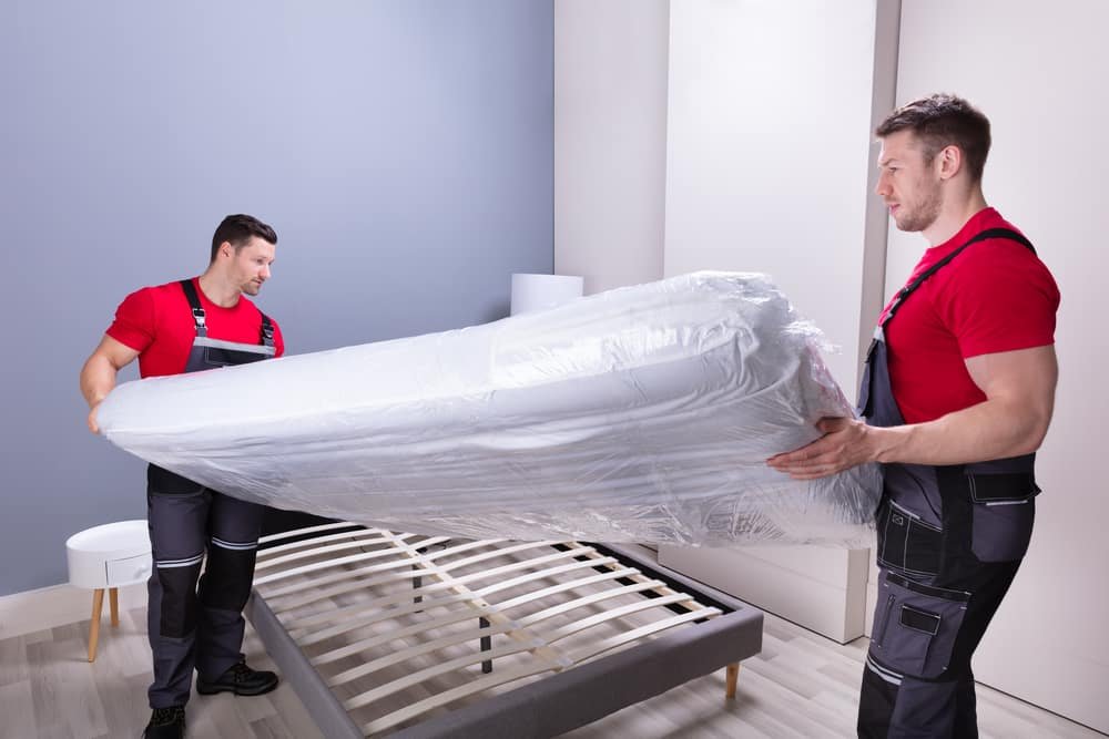 Using a mattress bag for storage