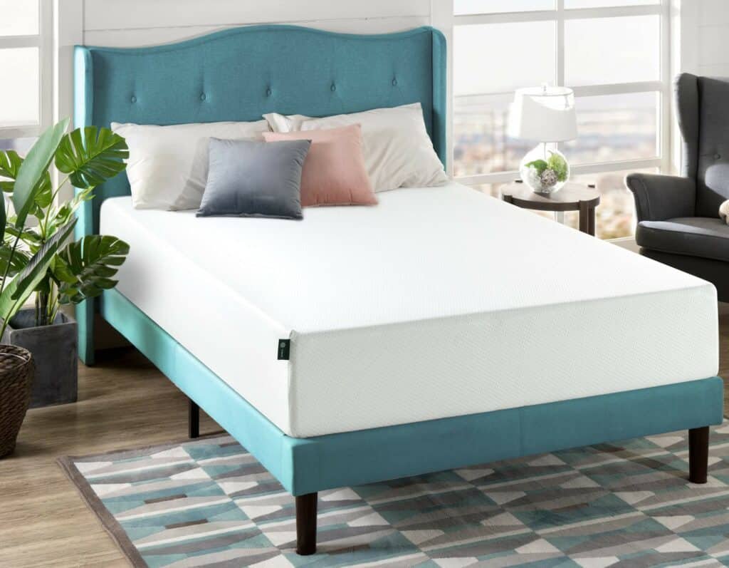 Zinus 12 Inch Green Tea Memory Foam Mattress
