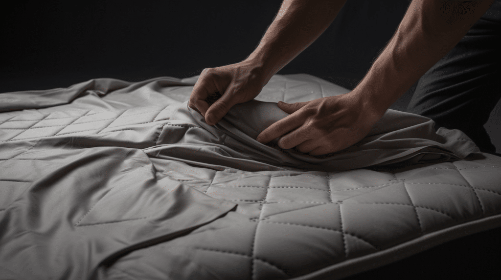 Repairing a damaged mattress